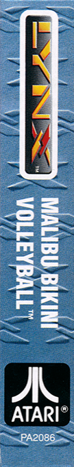 Malibu Bikini Volleyball — box-2D-side (WOR)