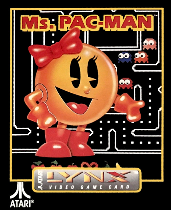 Ms. Pac-man box art