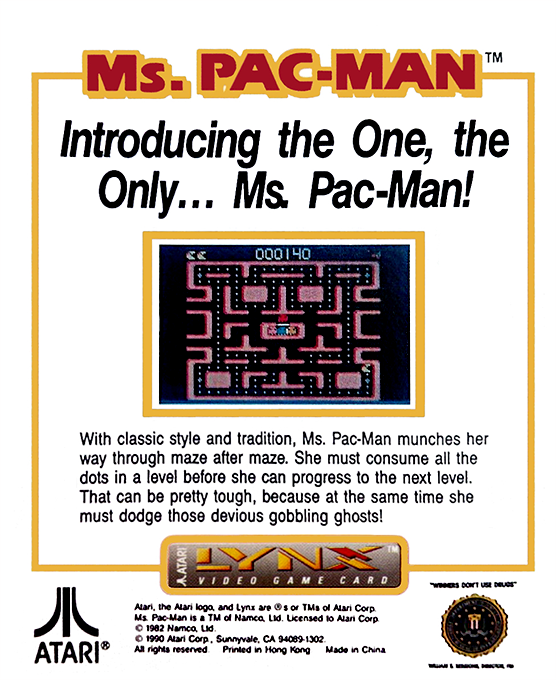 Ms. Pac-man — box-2D-back (WOR)