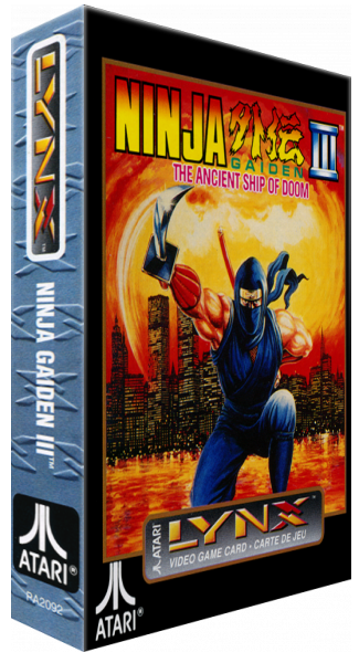 Ninja Gaiden 3 - The Ancient Ship Of Doom — box-3D (WOR)