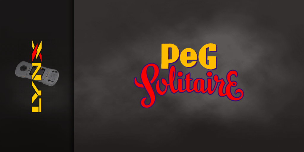 Peg Solitaire — screenmarquee (WOR)