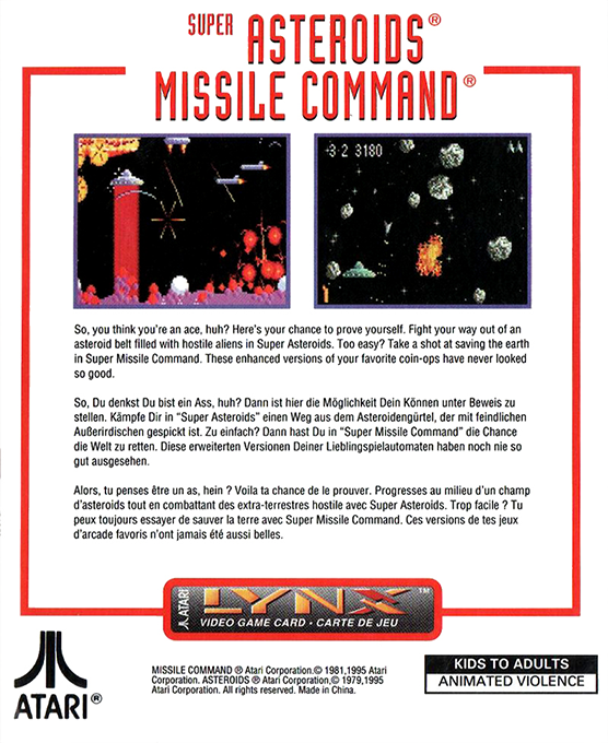 Super Asteroids And Missile Command — box-2D-back (WOR)