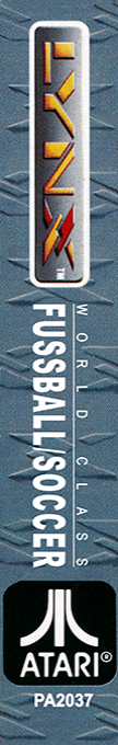 World Class Fussball/Soccer — box-2D-side (WOR)