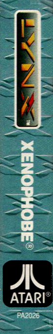 Xenophobe — box-2D-side (WOR)