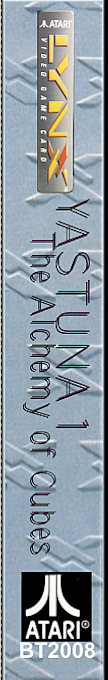 Yastuna Volume 1 - The Alchemy of Cubes — box-2D-side (WOR)