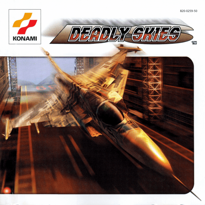 Deadly Skies — box-2D (EU)