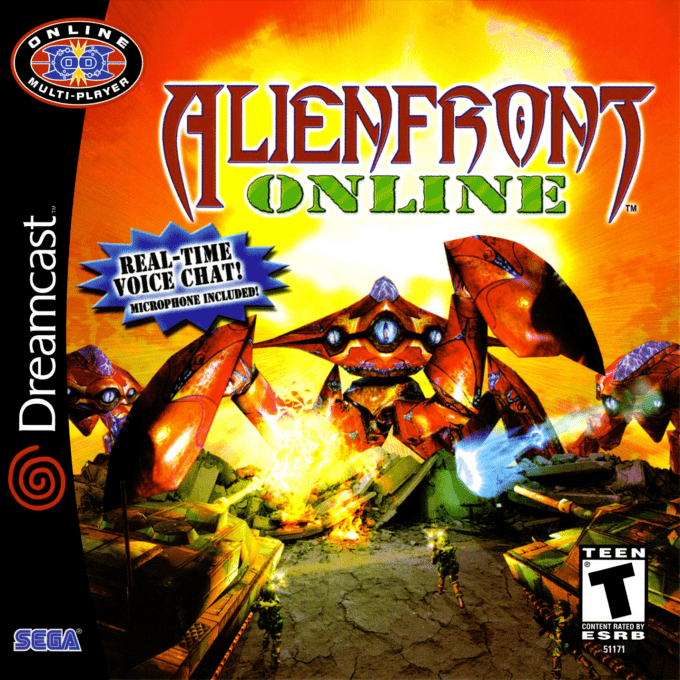 Alien Front Online box art