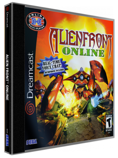 Alien Front Online — box-3D (US)