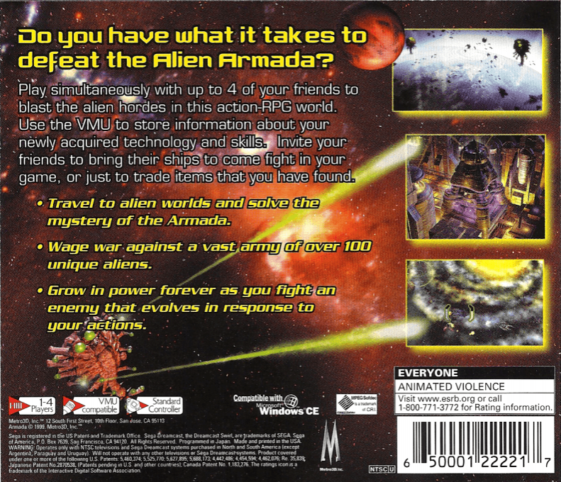 Armada — box-2D-back (US)