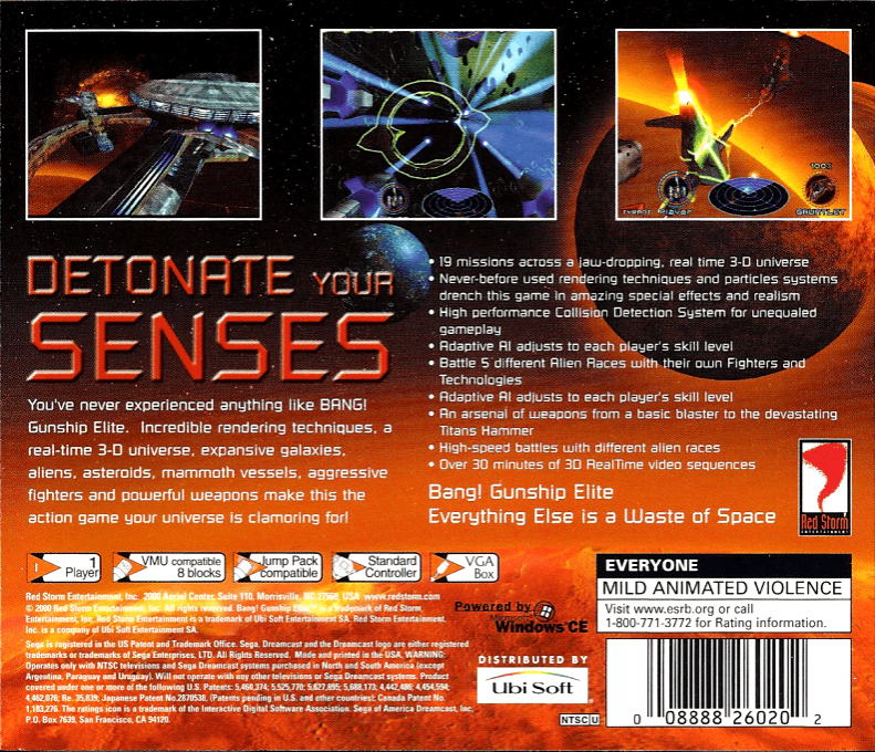 Bang! Gunship Elite — box-2D-back (US)
