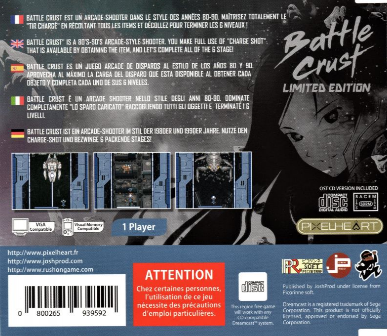 Battle Crust — box-2D-back (EU)