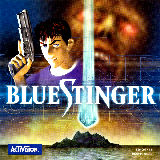 Blue Stinger — box-2D (EU)