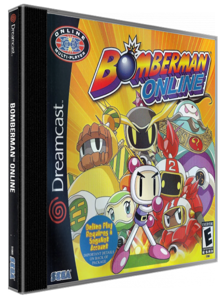 Bomberman Online — box-3D (US)