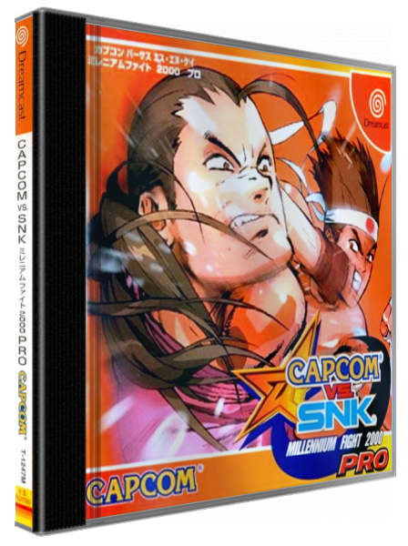 Capcom vs. SNK Millennium Fight 2000 Pro — box-3D (JP)