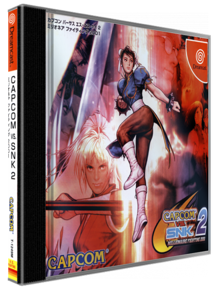 Capcom vs. SNK 2 Millionaire Fighting 2001 — box-3D (JP)