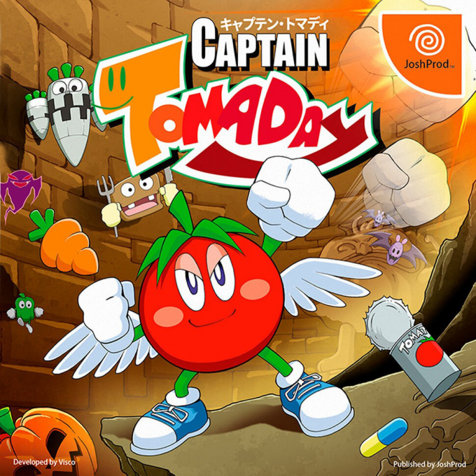 Captain Tomaday — box-2D (JP)