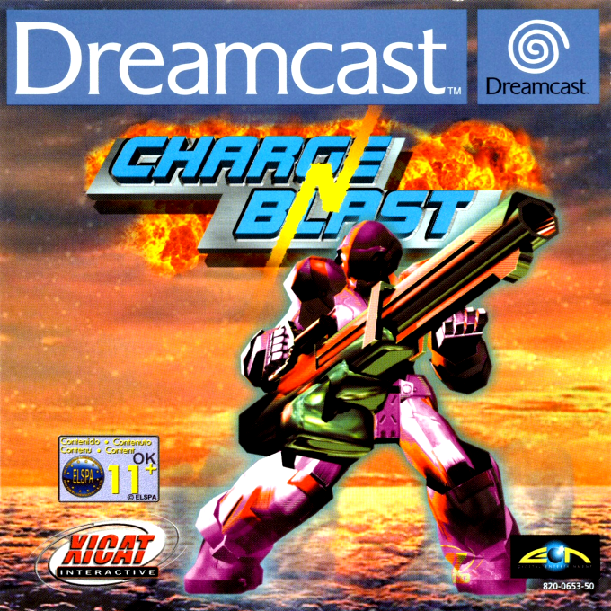 Charge 'N Blast — box-2D (EU)