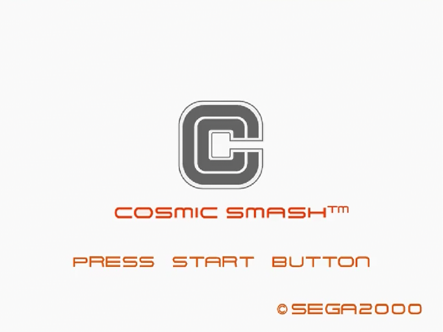 Cosmic Smash — sstitle (JP)