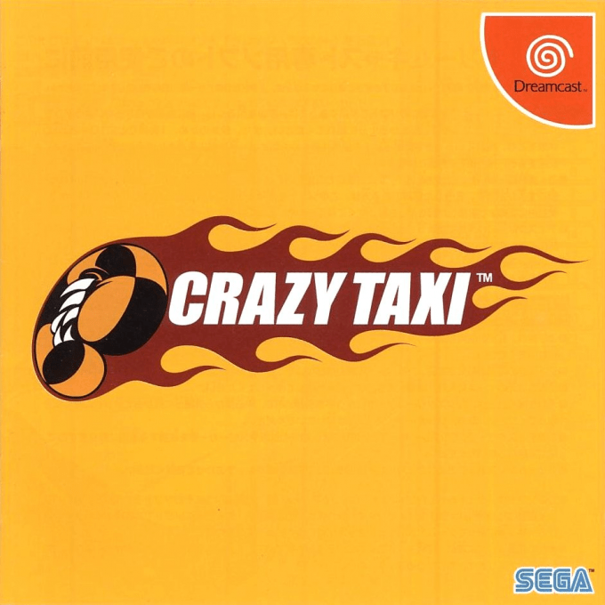 Crazy Taxi — box-2D (JP)