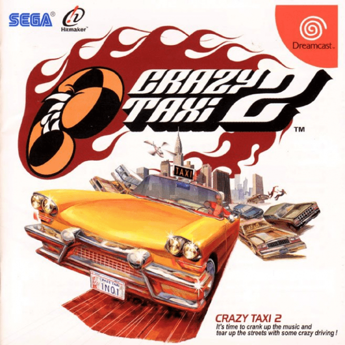 Crazy Taxi 2 — box-2D (JP)