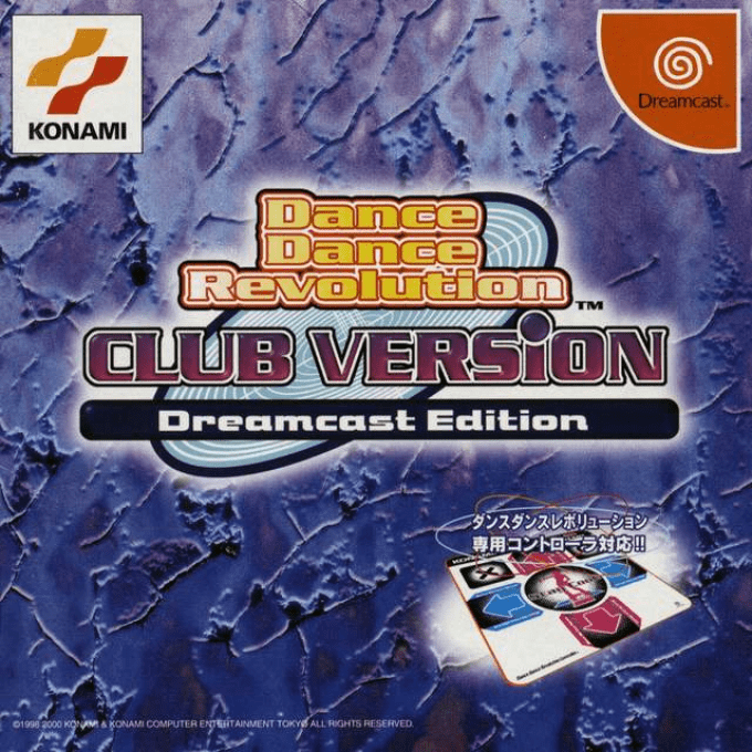 Dance Dance Revolution Club Version Dreamcast Edition box art