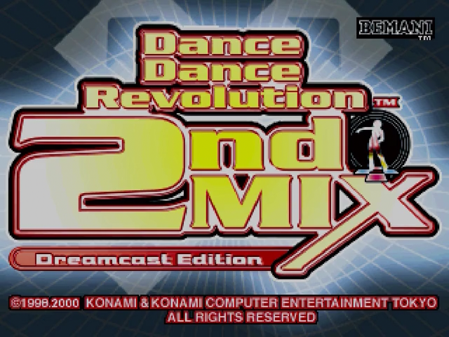Dance Dance Revolution 2nd Mix Dreamcast Edition — sstitle (JP)