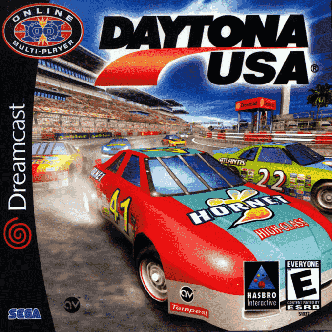 Daytona USA 2001 box art