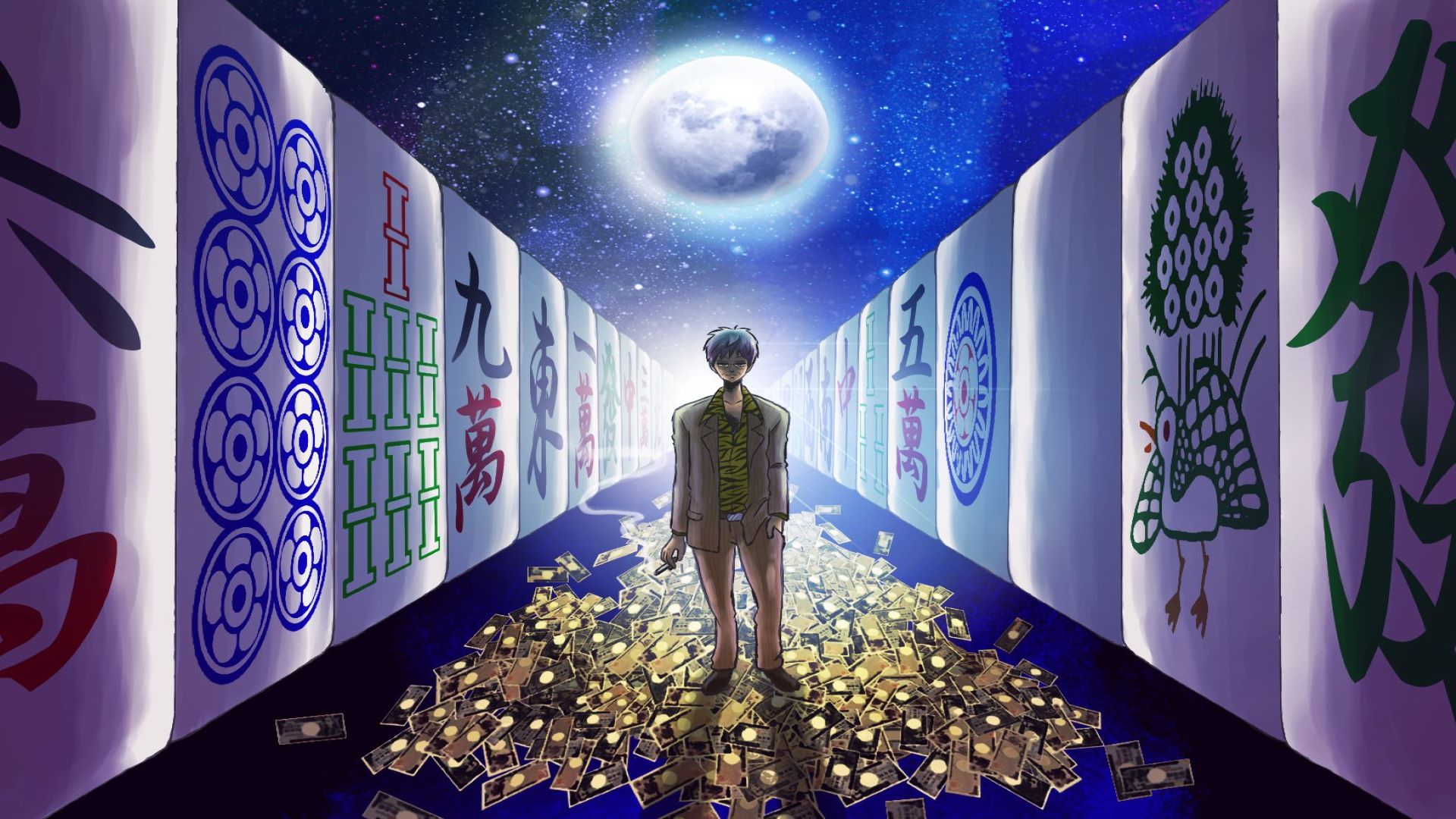 Dengen Tenshi Taisen Mahjong Shangri-La — fanart