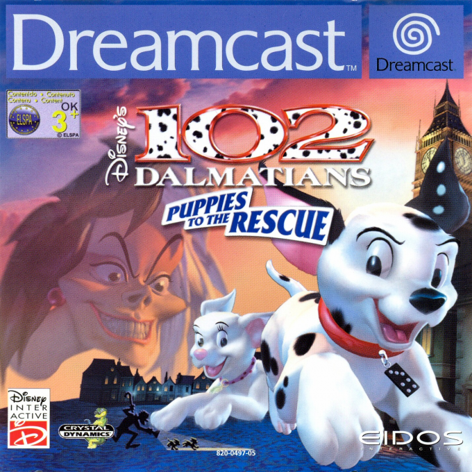 102 Dalmatians - Puppies To The Rescue — box-2D (EU)