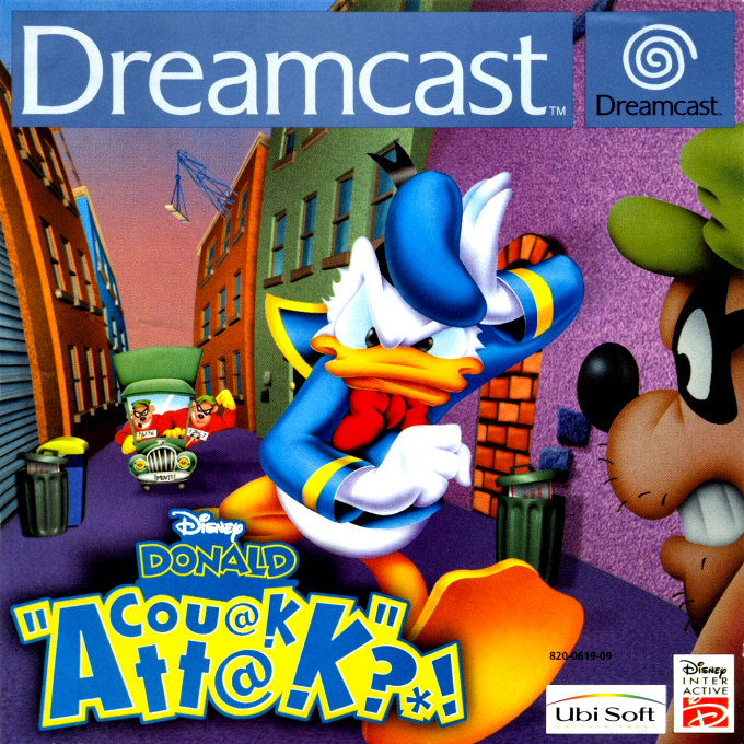 Disney's Donald Duck Quack Attack — box-2D (FR)