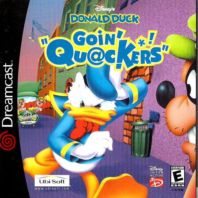 Disney's Donald Duck Quack Attack box art