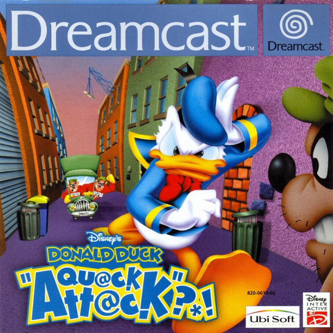 Disney's Donald Duck Quack Attack — box-2D (EU)