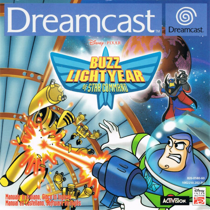 Disney/pixar's Buzz Lightyear of Star Command — box-2D (SP)