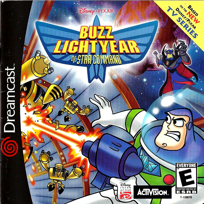 Disney/pixar's Buzz Lightyear of Star Command box art