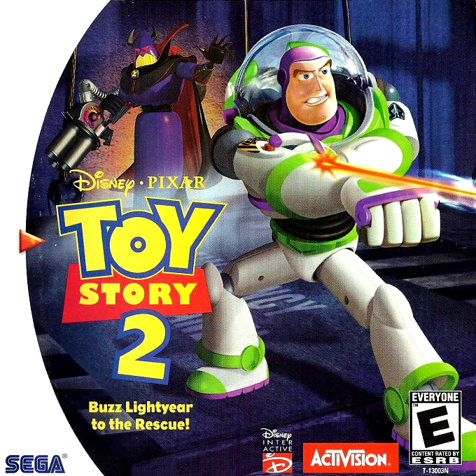 Toy Story 2 - Buzz Lightyear to the Rescue! box art