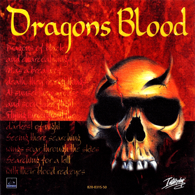 Dragon's Blood — box-2D (EU)