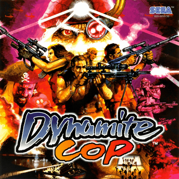 Dynamite Cop — box-2D (EU)