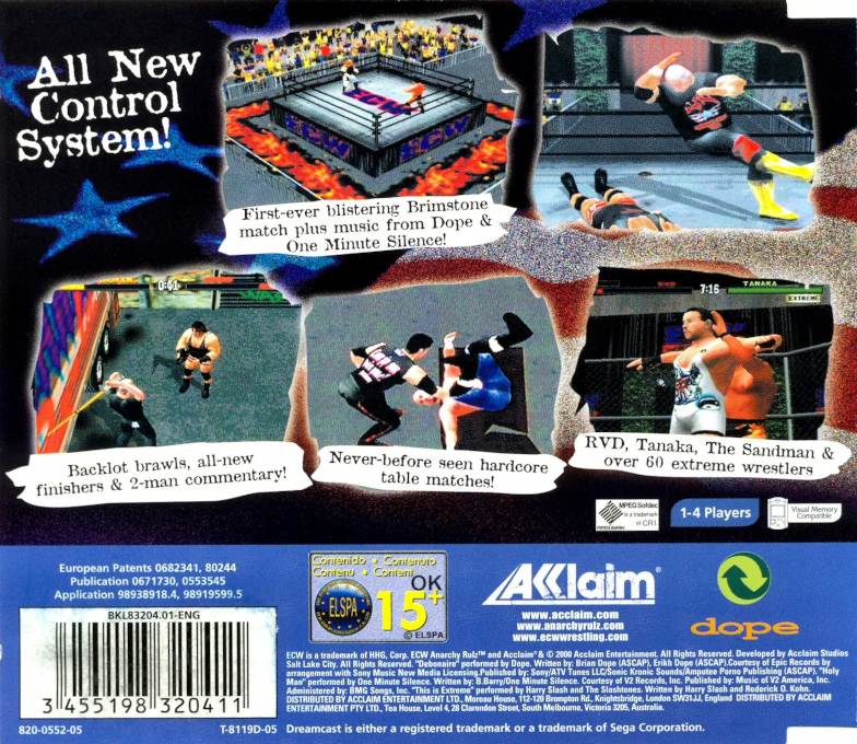 ECW Anarchy Rulz — box-2D-back (EU)