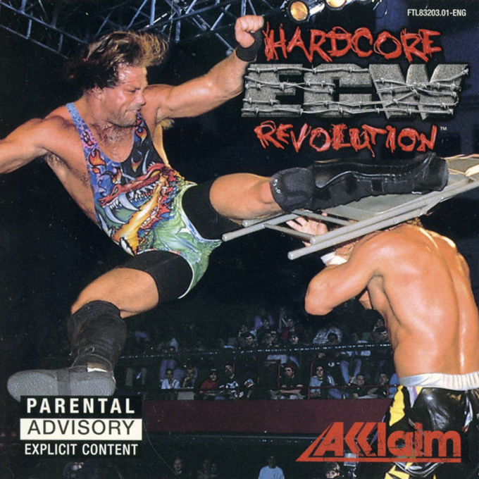 ECW Hardcore Revolution — box-2D (EU)
