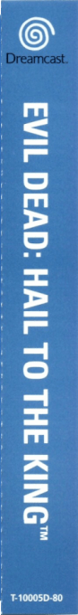Evil Dead - Hail To The King — box-2D-side (EU)