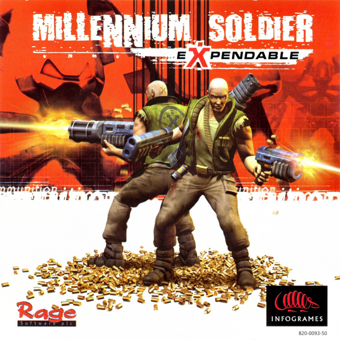 Millennium Soldier - Expendable — box-2D (DE)