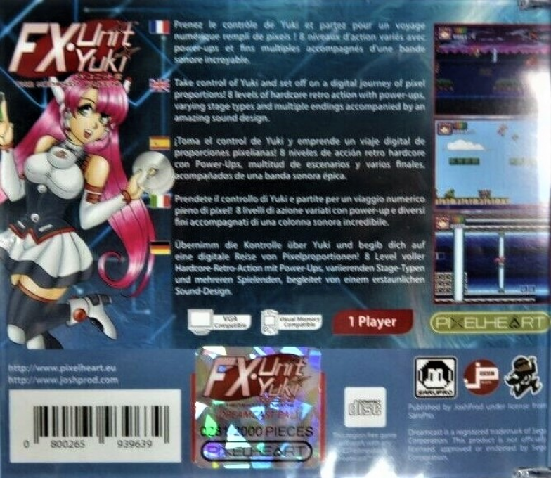 FX Unit Yuki - The Henshin Engine — box-2D-back (EU)