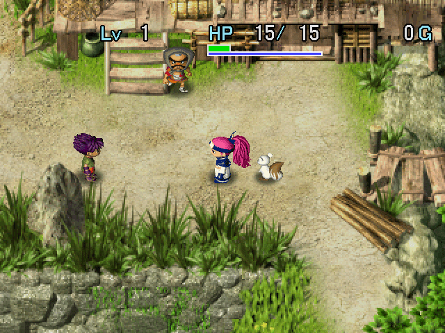 Fushigi no Dungeon - Fuurai no Shiren Gaiden - Onnakenshi Asuka Kenzan! — ss (JP)