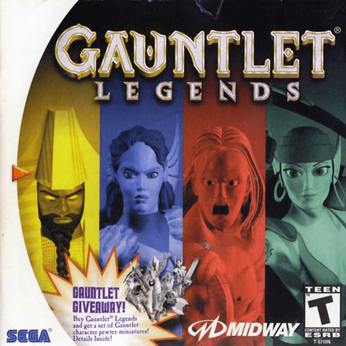 Gauntlet Legends box art