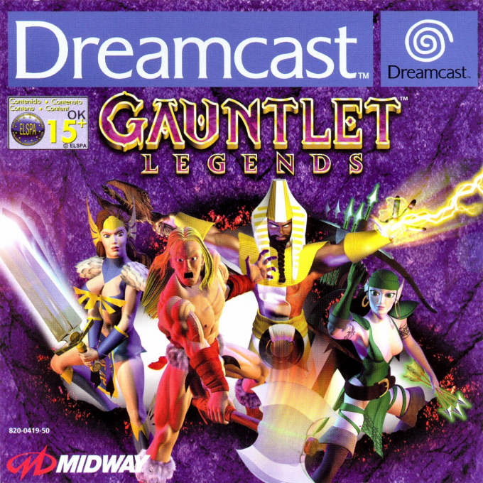 Gauntlet Legends — box-2D (EU)