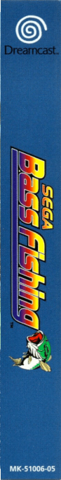 Sega Bass Fishing — box-2D-side (EU)