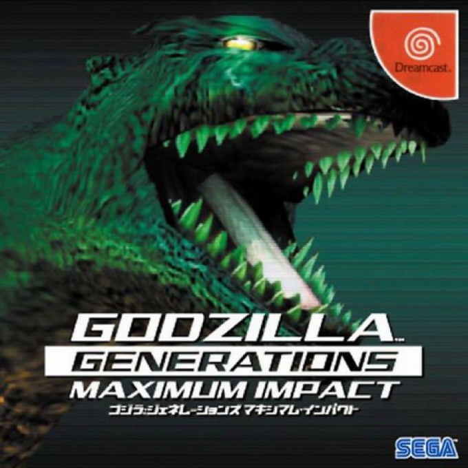 Godzilla Generations - Maximum Impact box art