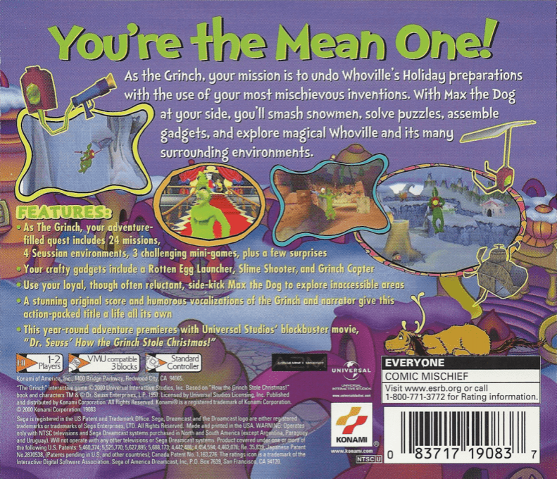 Grinch, The — box-2D-back (US)