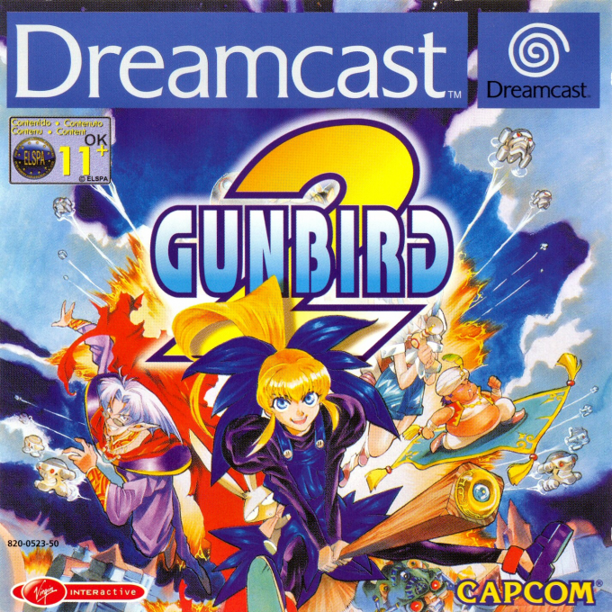 Gunbird 2 — box-2D (EU)