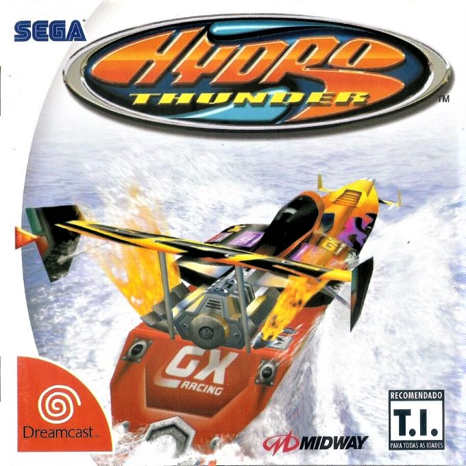 Hydro Thunder — box-2D (BR)